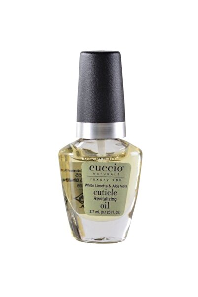 CUCCIO Cuticle Oil Revitalizing White Limetta & Aloe Vera, 3.7 ml