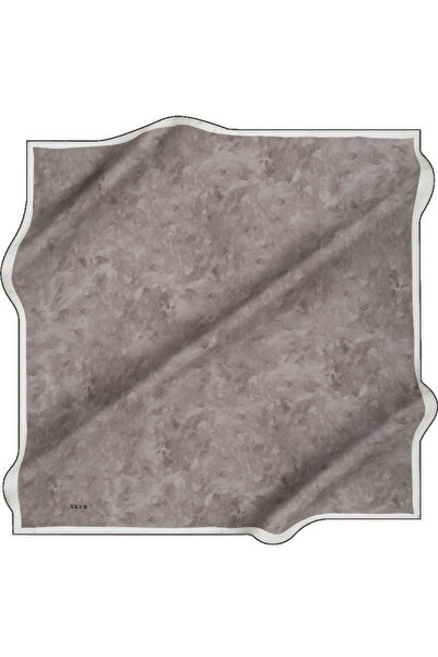 Aker Bulut Desen Tivil İpek Eşarp 7208713