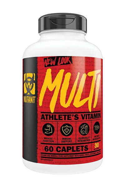 MUTANT كبسولات فيتامينات الرياضيين المتعددين 60