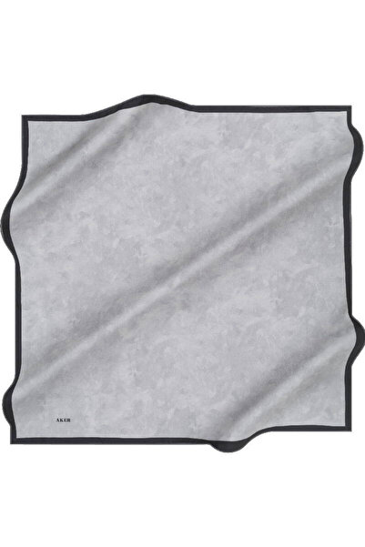Aker Bulut Desen Tivil İpek Eşarp 7208713