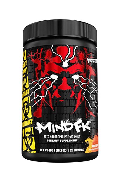 MUTANT Mind FK - The Epic Nootropic Pre-Workout 460g Sour Peach
