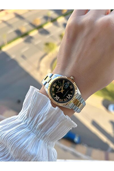 Raymond 2 Years Warranty Steel Case and Strap Does Not Blacken Color Does Not Fade 5 Atm Women's Wristwatch 611821.2