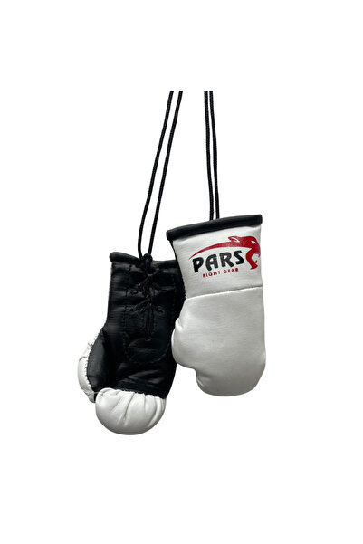 Pars Boks Eldivenli Araba Süsü Anahtarlık Maskot Boks Eldiveni (Çift)