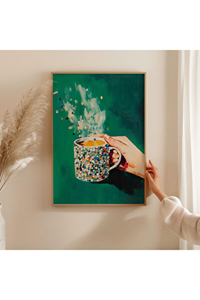 Tuba Decor Tablo dintr-o singură bucată cu rame din lemn pentru sufragerie, sufragerie, bucătărie