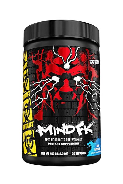 MUTANT Mind FK - The Epic Nootropic Pre-Workout 460g Blue Raspberry