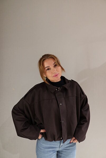 Marvel butik سترة مارفل 10894 من جلد الغزال