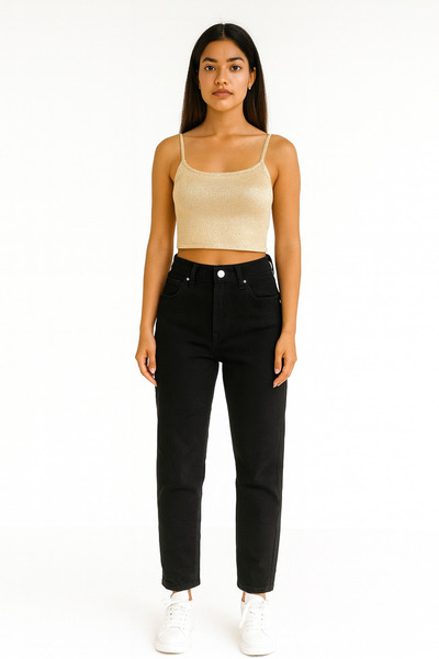 ŞIK VE MUTLU High Waist Boyfriend Jeans