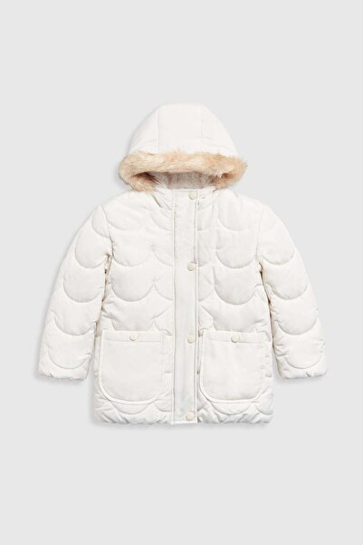 MOTHERCARE سترة كريمية مبطنة