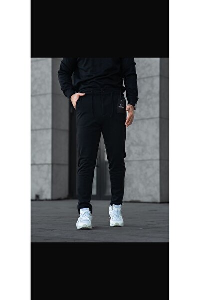 WEAR Black Buttoned Trousers