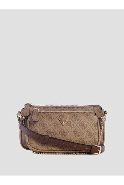 Guess Geantă de damă Noelle II maro cu curea încrucișată HWBG9672710