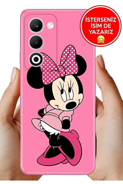 OPPO A5 5G Kılıf A Kalite Baskılı Art Silikon Utangaç Minnie