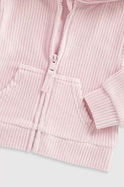 MOTHERCARE Lilac Ribbed Velour Jog Set