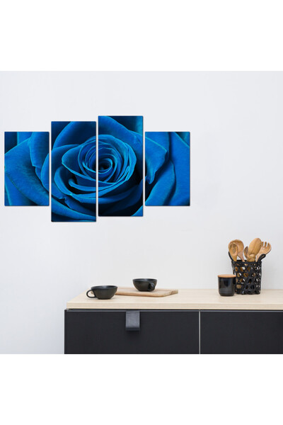 Generic لوحه جداريه - ورده - ١٥١١ - مقسمه أربعة قطع