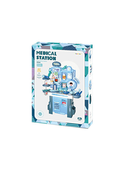 TSUMAB Medical Station Doctor Set – 42 Pcs Kids Role Play Hospital Toy Kit