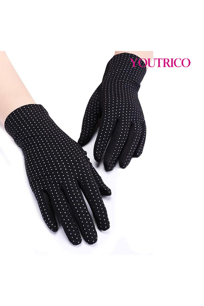 Youtrico 3 Pairs Women UV Protection Sunblock Gloves Touchscreen Gloves for Driving Riding,Sports sunscreen
