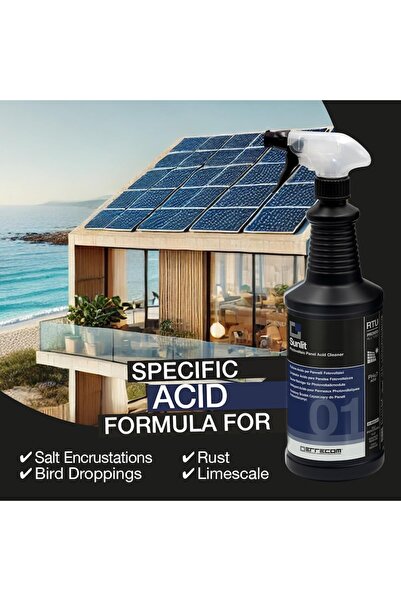 ERRECOM Soluție pentru curățarea panourilor fotovoltaice, Sunlit, 1 L