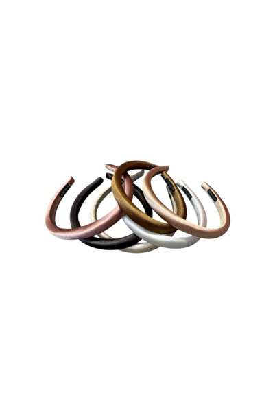 OEM Set 12 bentite simple din satin, multicolor, dimensiuni 1.5x12x16cm