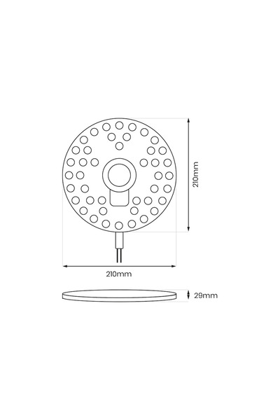 Other FIX 36W 3000K Fi210 Led Module