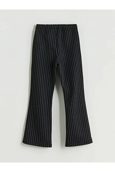 LC Waikiki Lcw Kids Black Crew Neck Girls' Sweatshirt and Pants