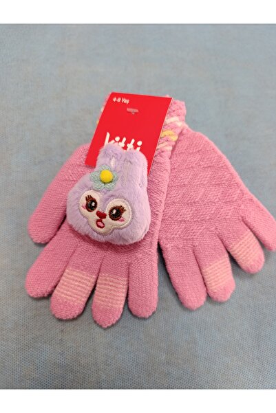 Kitti Knitted Wool Gloves for Girls Aged 4-8