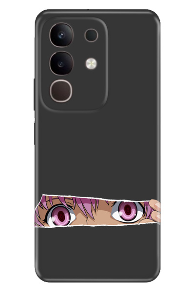 Cekuonline Vivo Y29 Case Decorative Silicone Printed Cover Secret Look