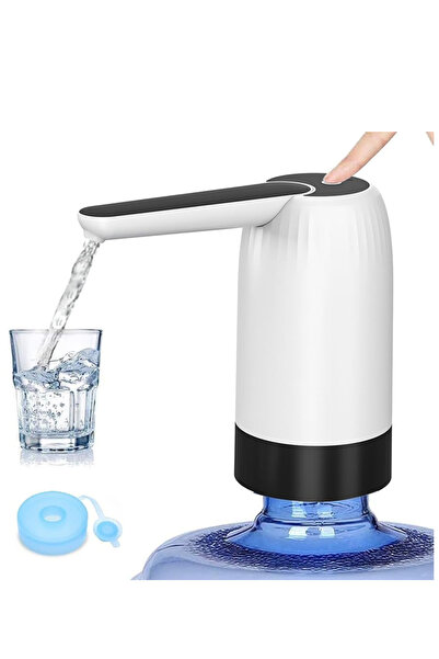 Bisbell Automatic Water Dispenser - Rechargeable - 1300mAh Battery,One-Touch,Type C Charging,BB3888