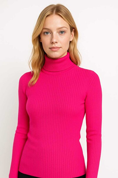 gigigiyim بدلة نسائية ذات ياقة عالية بلون واحد