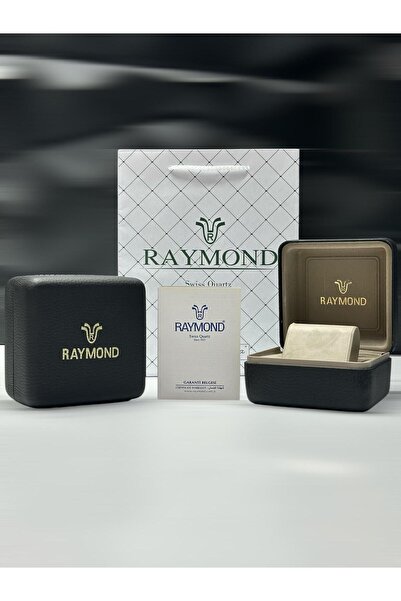 Raymond 2 Yıl Garantili Çelik Kasa Ve Kordon Kararma Renk Atma Yapmaz 5 Atm Kadın Kol Saati 611189.4