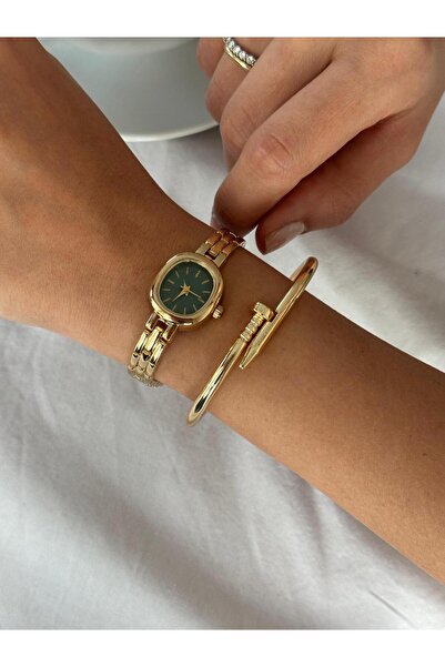 Twelve Vintage Oval Mini Kadın Kol Saati