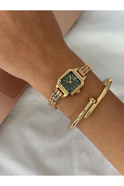 Twelve Vintage Kare Mini Kadın Kol Saati