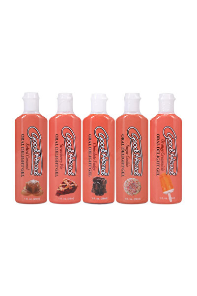 Other Doc Johnson - Gel pentru sex oral 5 bucăți 29 ml