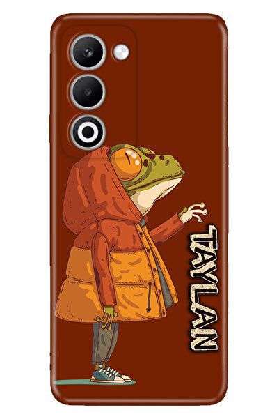 OPPO A5 5G Kılıf Tema İsim Yazılı Kişiye Özel Silikon Kapak Model-42