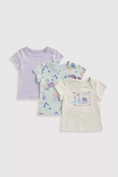 MOTHERCARE Swan Lake T-Shirts - 3 Pack