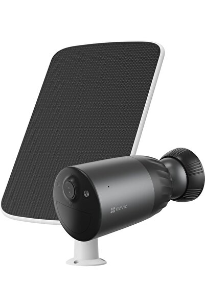 EZVIZ BCIC Kit, 8MP, 4K | Rechargeable Battery Camera with Solar Panel, Panoramic, Auto Tracking, Co