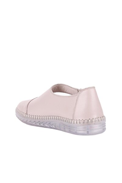 SailLakers - Silver Color Genuine Leather Laceless Women's Sandals 261-25by2034053