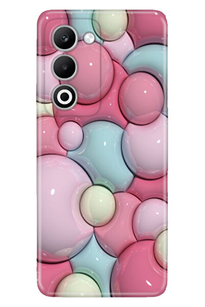 OPPO A5 5G Kılıf Tema Trendy Silikon Baskılı Baloncuk