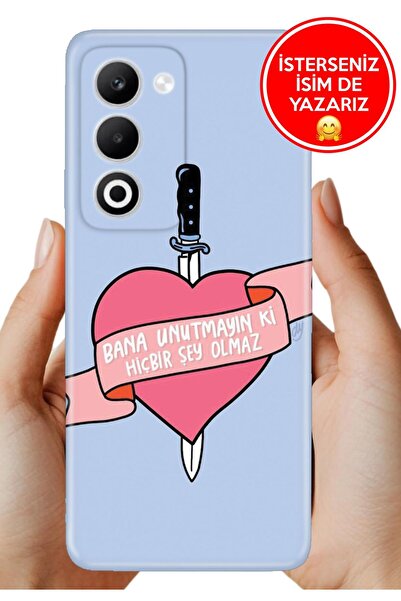 OPPO A5 5G Kılıf Trend Desenli Esnek Kapak Bana Bir şey Olmaz