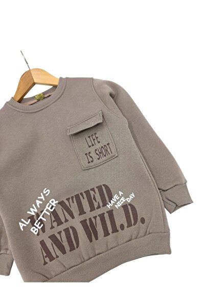 Ege Bebek ΑΝΔΡΙΚΟ ΣΕΤ ΦΟΡΜΑΣ ΧΕΙΜΩΝΑ επένδυση fleece ΤΡΙΠΛΟΥ ΚΡΕΑΤΟΥΡΑ / 2-10 ΕΤΩΝ / ΦΟΡΜΑ ΑΝΔΡΙΚΟΥ ΠΑΙΔΙΟΥ, ΦΟΡΜΑ ΠΑΝΤΕΛΟΝΙ