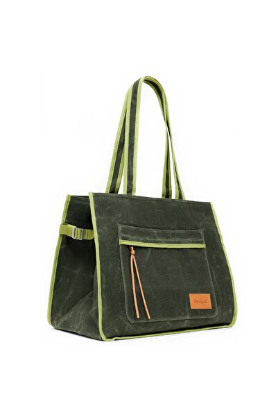 Desigual Versatile, travel / shopper, hand and shoulder bag, Desigual, Mediteraneo Khiva series, Khaki