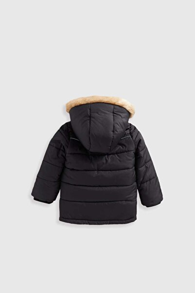 MOTHERCARE Black Parka Coat