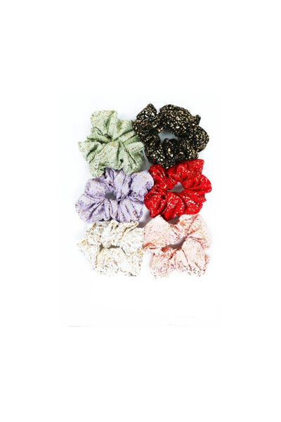 OEM Set elastice de păr foarte mari, asortate, cu stropi aurii, 12 buc, 3x13x...