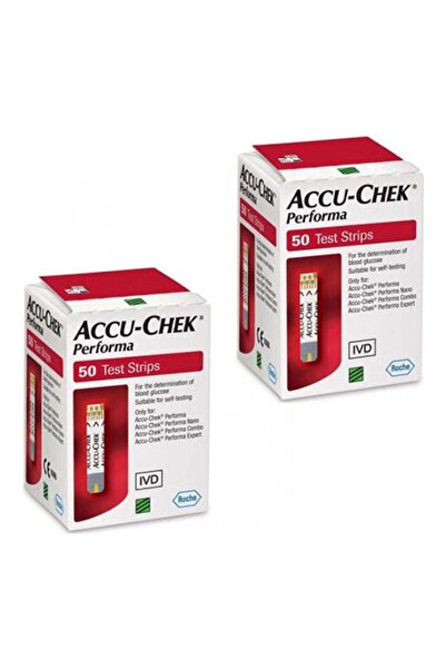 Accu Chek Performa Blood Glucose Test Strips, 2-Pack