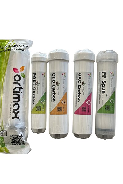 Ortimax H20 tesla su arıtma cihazı filtre seti bütün markalarına uyumludur