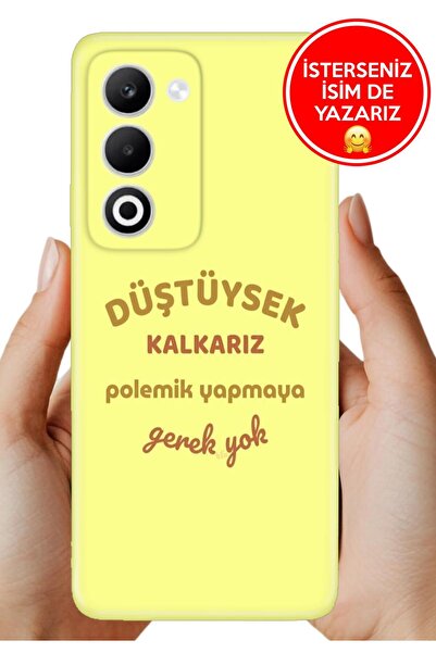 OPPO A5 5G Kılıf Desenli Şeffaf Kılıf Üzeri Silikon Polemik