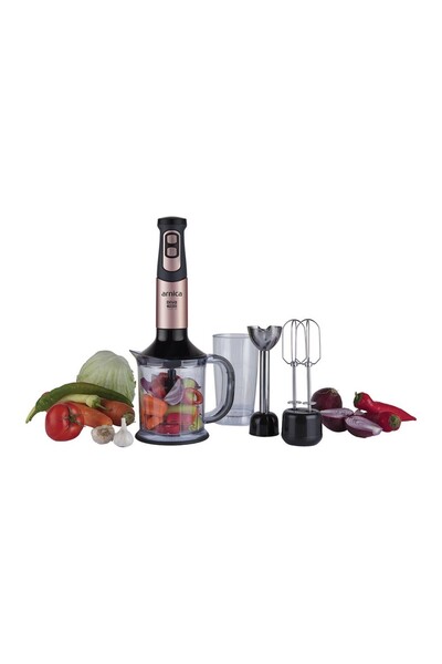 AKILLIELMA ARNİCA DİVA TREND EL BLENDER SETİ ROSE GH21593