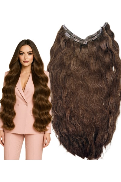 Eva Hair Tresa (Păr rusesc autentic 4D) #4 Ondulat