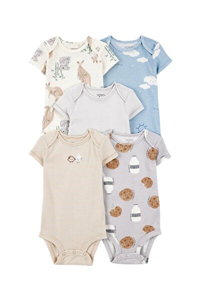 Carter's Baby Boy Short Sleeve 5-Piece Bodysuit