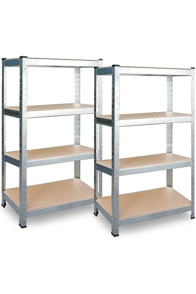 Other Metal storage rack set of 2 pcs 180 x 90 x 40 cm Plonos PL-702