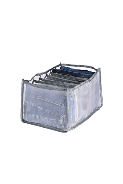 CBD CORAL BEST DEALS Cutie de depozitare cu plasă textilă, 7 compartimente, 3...