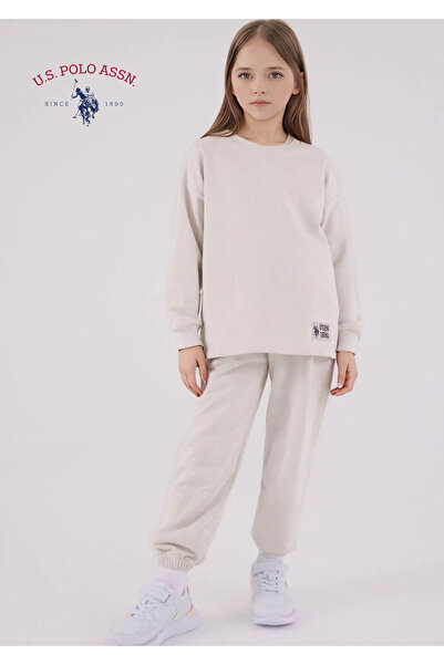 U.S. Polo Assn. Girl's License Detailed & Cotton Tracksuit Set L1.Usp.230.0.001